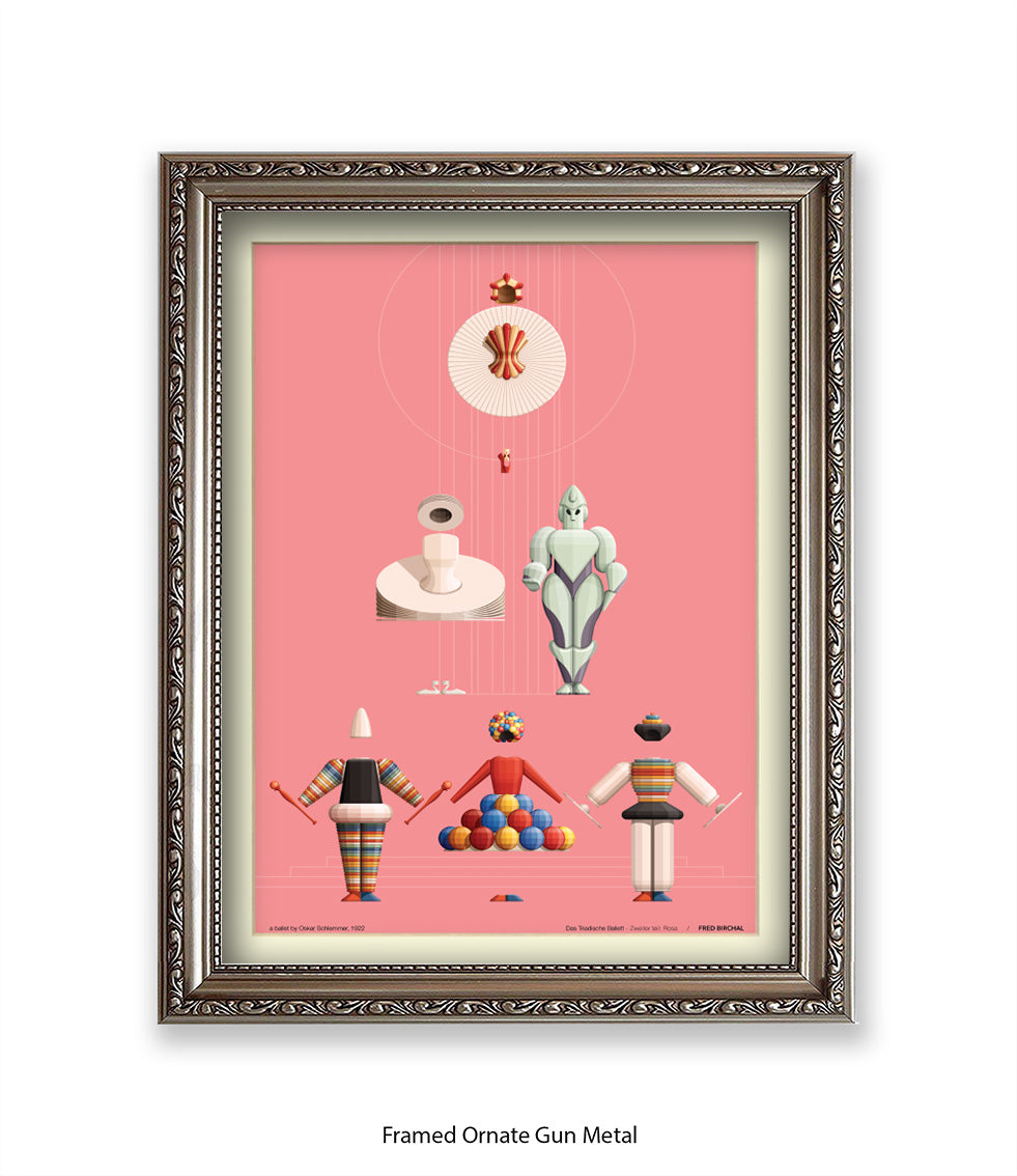 Triadische Ballet 1970-IX - Fred Birchal - Art Print