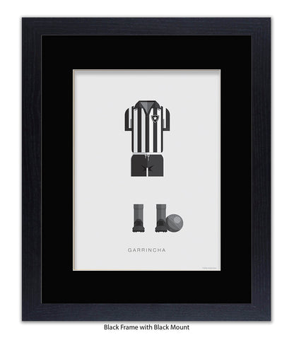 Garrincha Fred Birchal Art Print