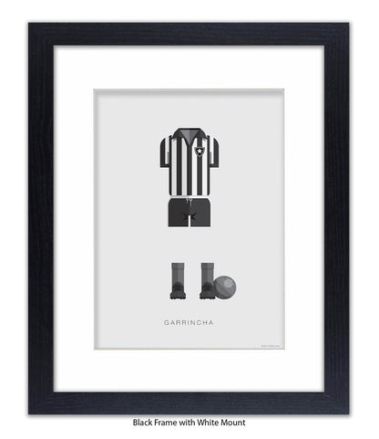 Garrincha Fred Birchal Art Print