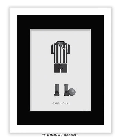 Garrincha Fred Birchal Art Print