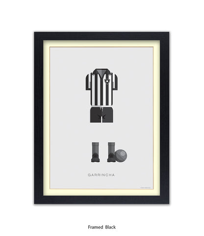 Garrincha Fred Birchal Art Print