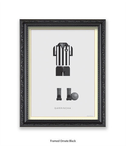 Garrincha Fred Birchal Art Print