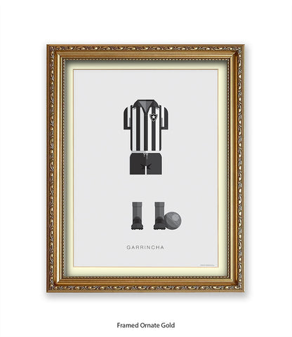 Garrincha Fred Birchal Art Print