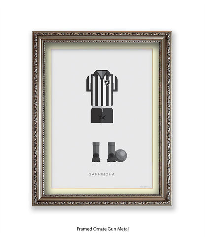 Garrincha Fred Birchal Art Print