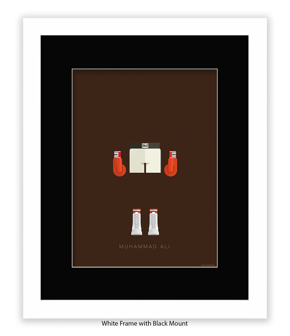 Muhammad Ali Fred Birchal Art Print