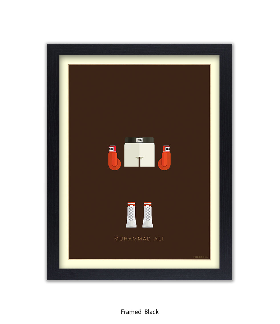 Muhammad Ali Fred Birchal Art Print
