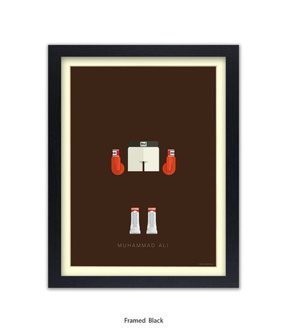 Muhammad Ali Fred Birchal Art Print