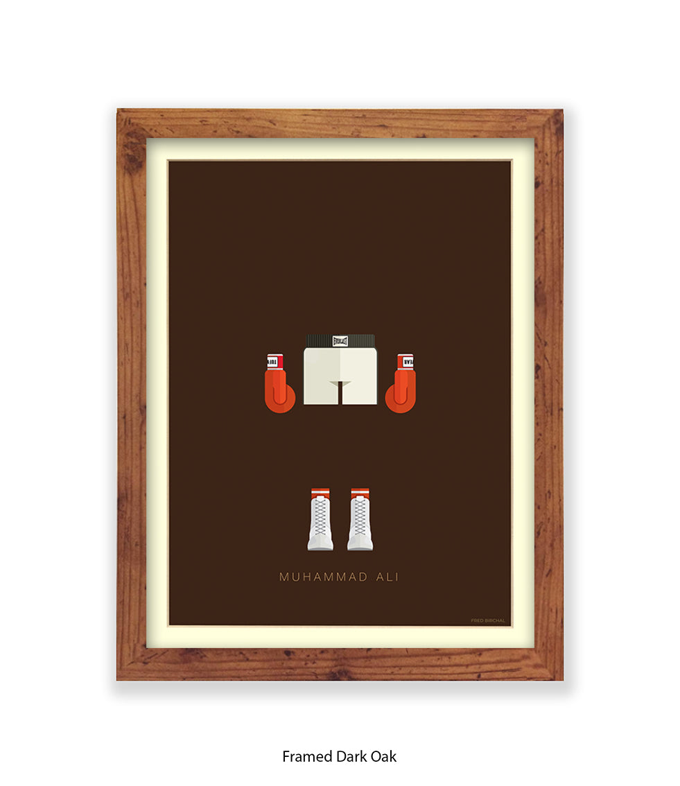 Muhammad Ali Fred Birchal Art Print