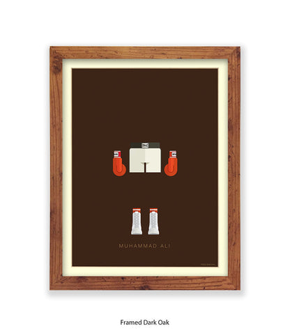 Muhammad Ali Fred Birchal Art Print