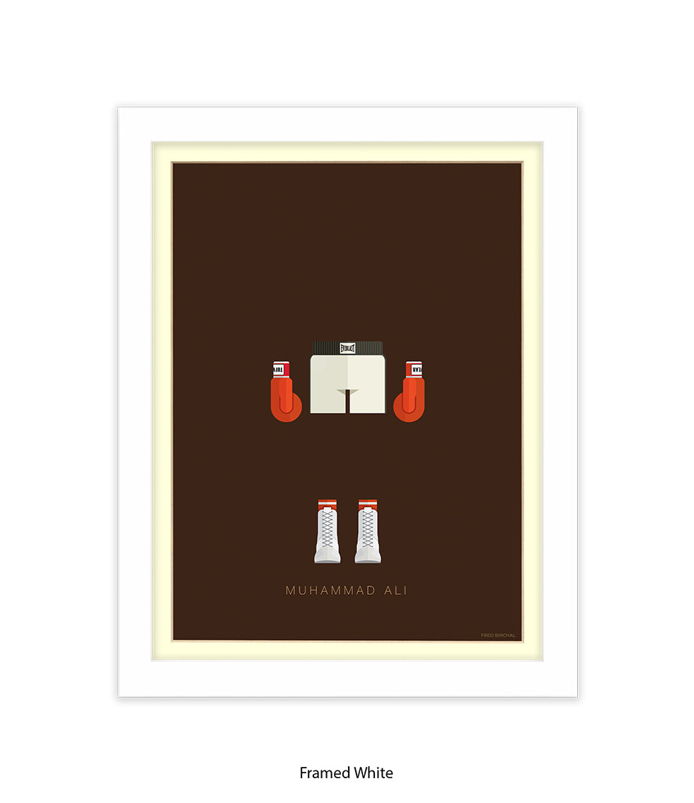 Muhammad Ali Fred Birchal Art Print
