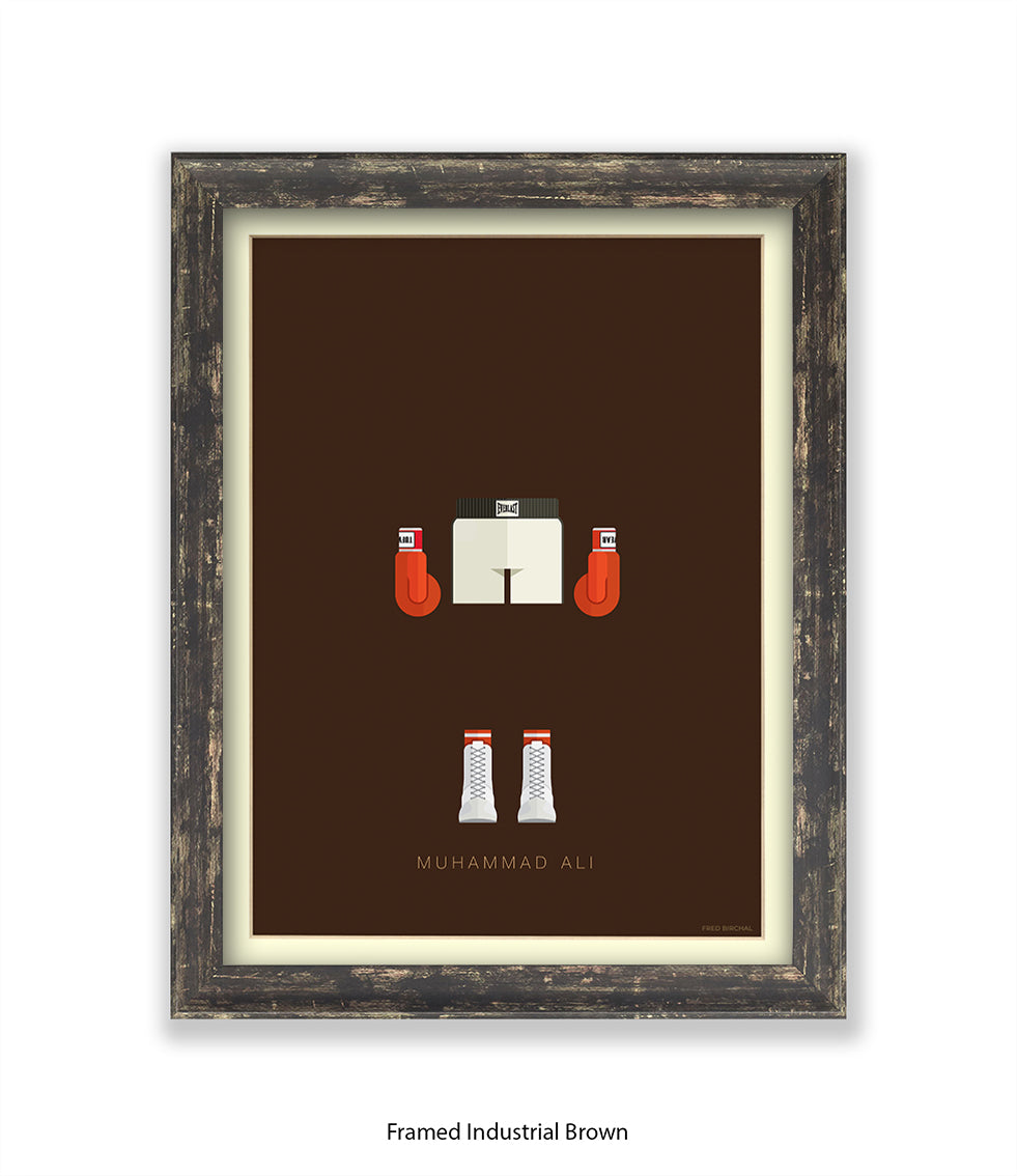 Muhammad Ali Fred Birchal Art Print