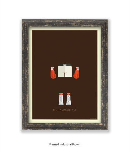 Muhammad Ali Fred Birchal Art Print
