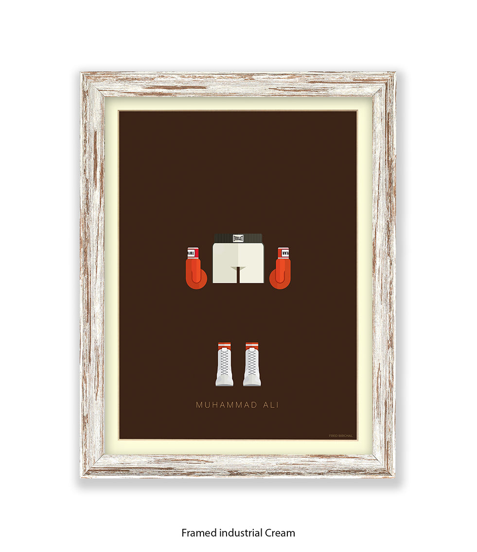 Muhammad Ali Fred Birchal Art Print