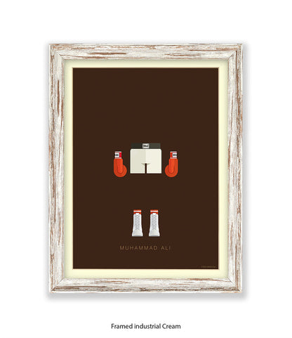 Muhammad Ali Fred Birchal Art Print
