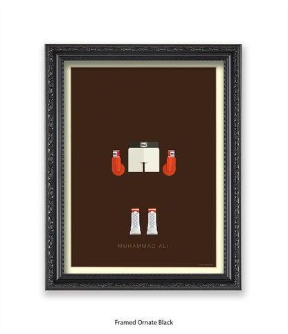 Muhammad Ali Fred Birchal Art Print