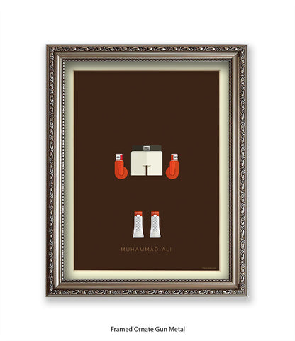 Muhammad Ali Fred Birchal Art Print