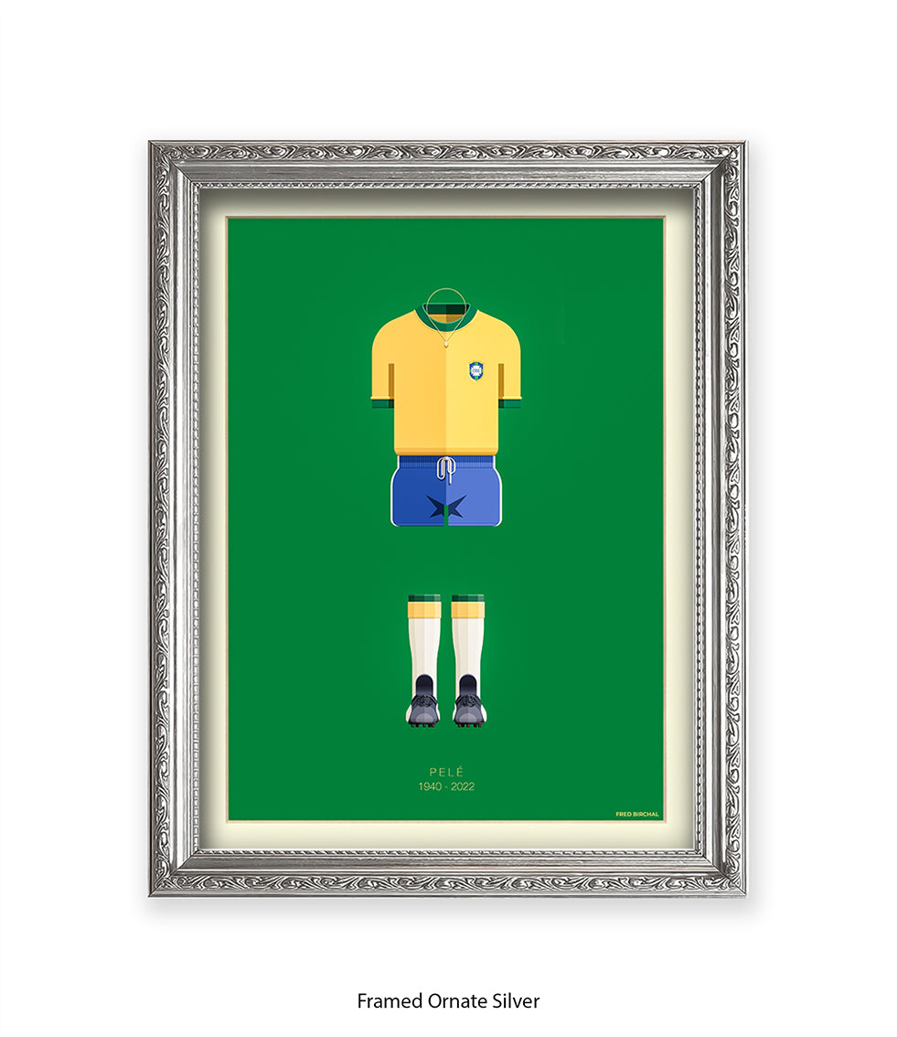 Pele Fred Birchal Art Print