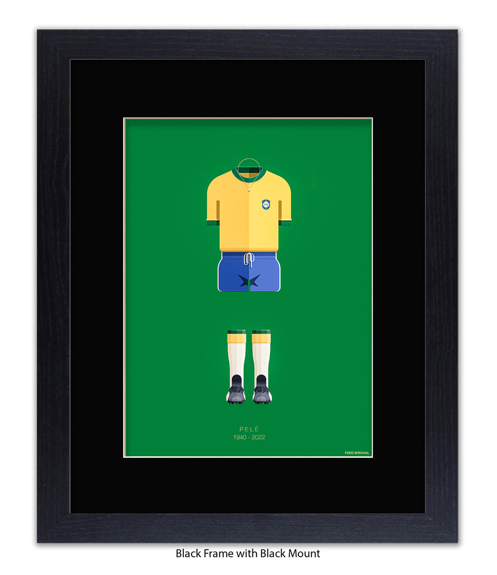 Pele Fred Birchal Art Print