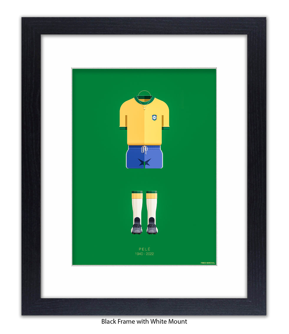 Pele Fred Birchal Art Print
