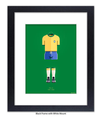 Pele Fred Birchal Art Print