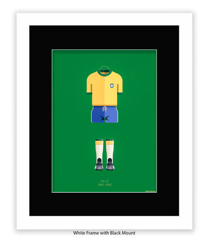 Pele Fred Birchal Art Print
