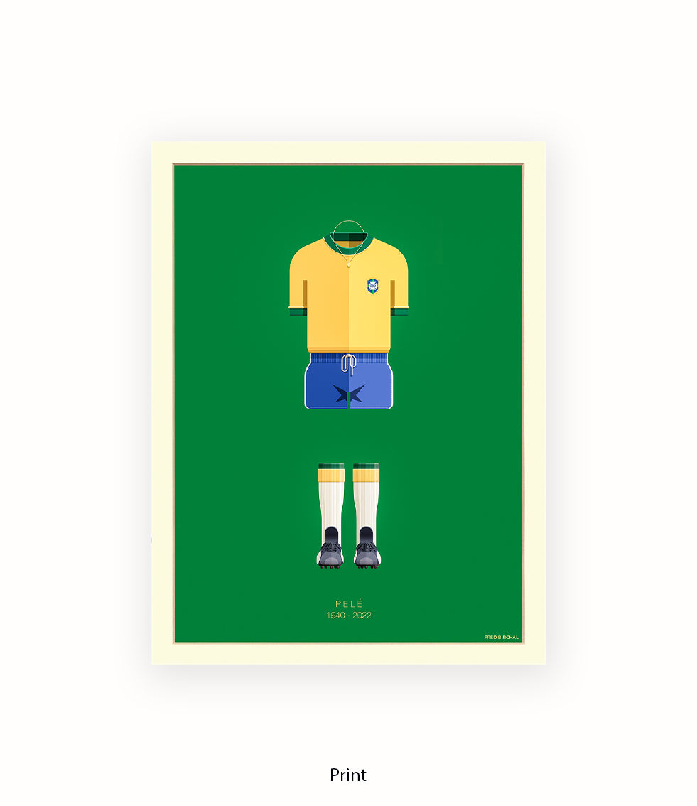 Pele Fred Birchal Art Print