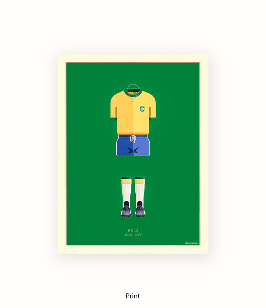 Pele Fred Birchal Art Print