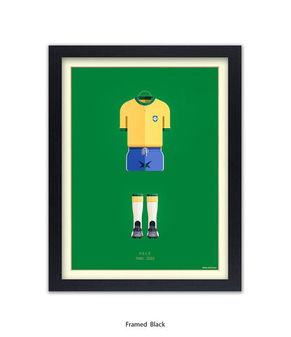Pele Fred Birchal Art Print