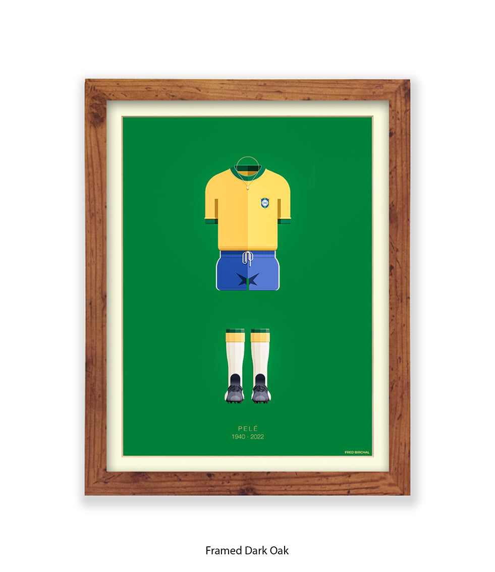 Pele Fred Birchal Art Print