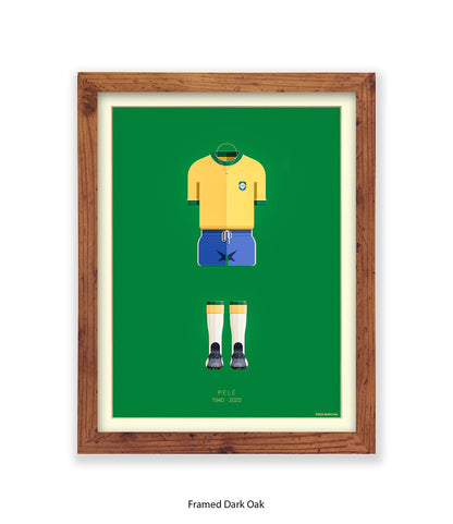 Pele Fred Birchal Art Print