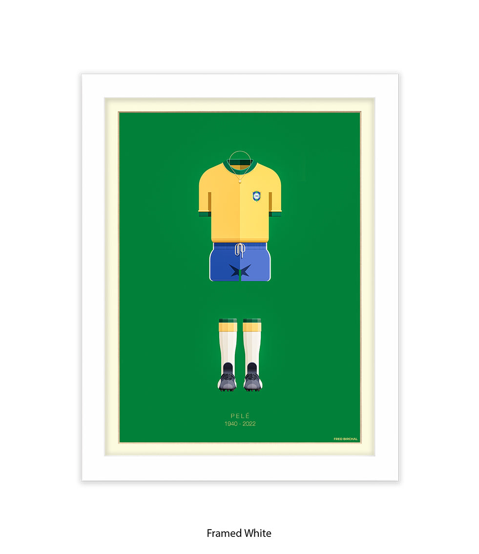 Pele Fred Birchal Art Print