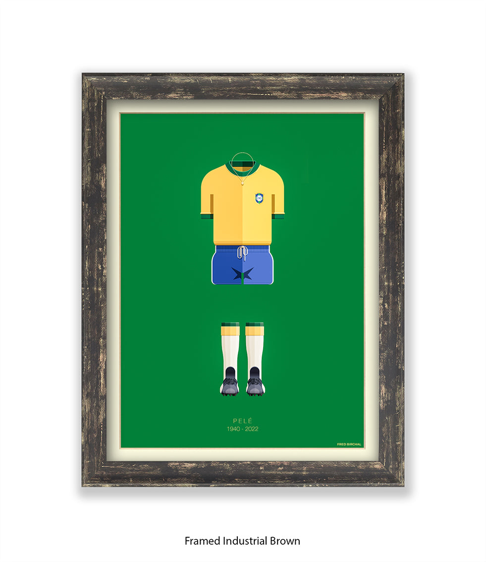 Pele Fred Birchal Art Print