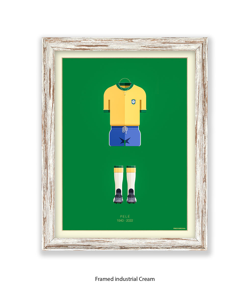 Pele Fred Birchal Art Print