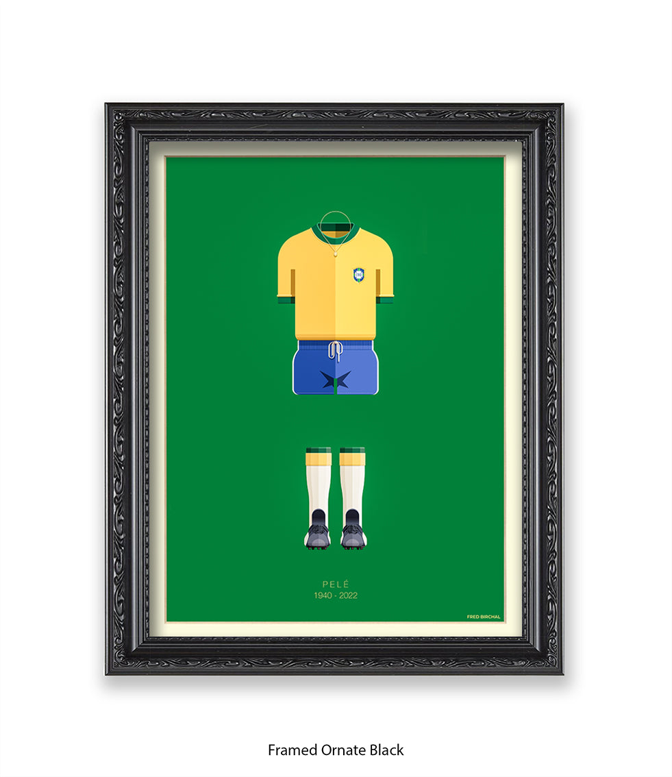 Pele Fred Birchal Art Print