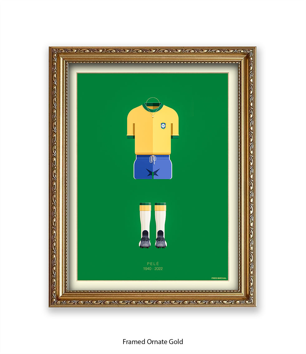 Pele Fred Birchal Art Print