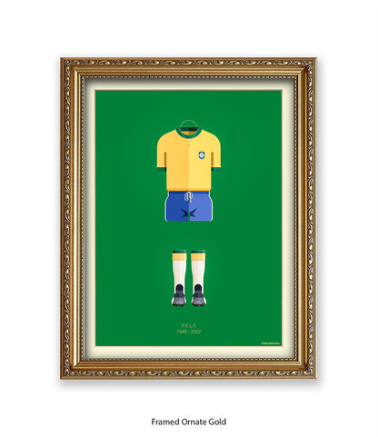 Pele Fred Birchal Art Print