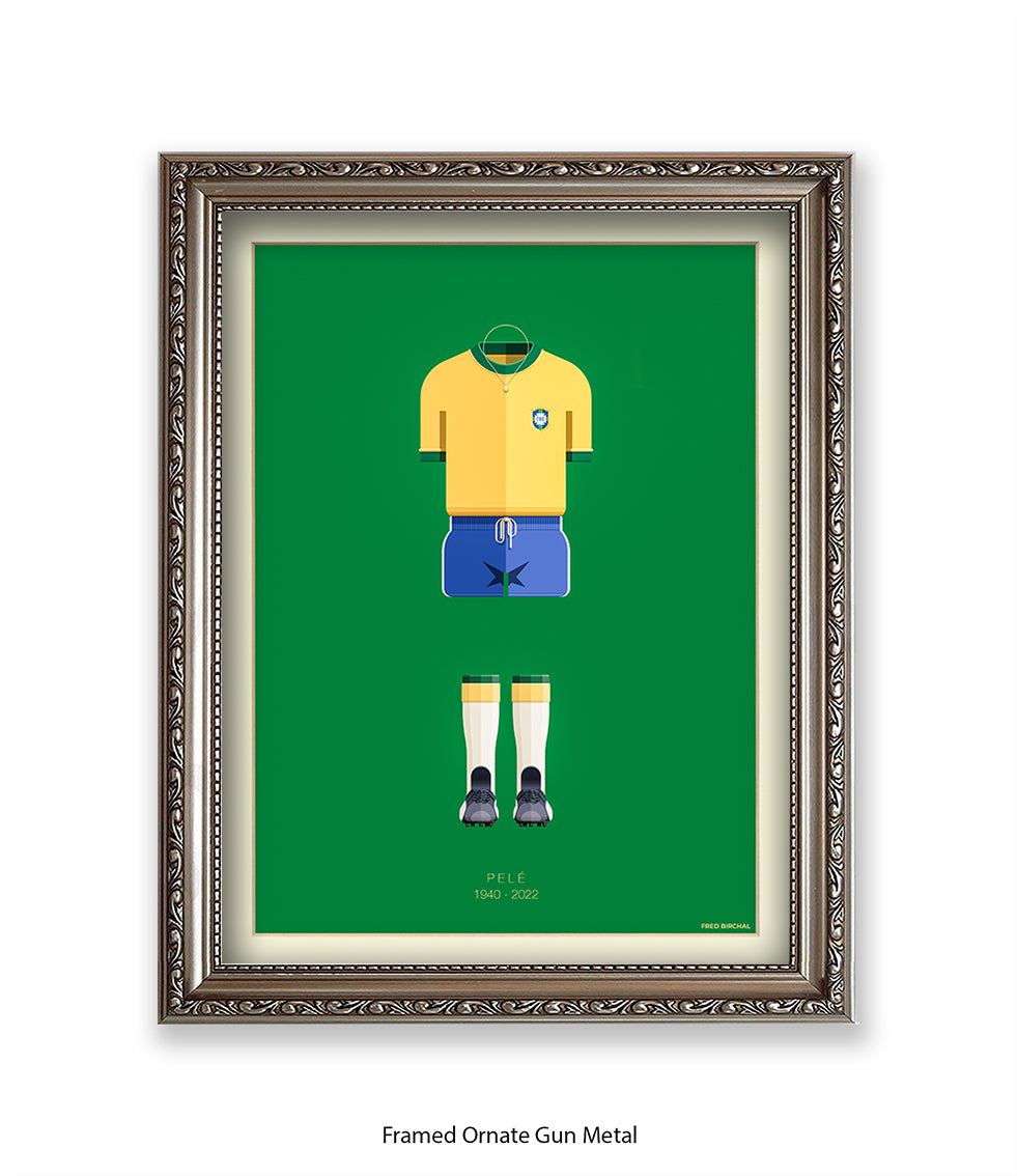 Pele Fred Birchal Art Print