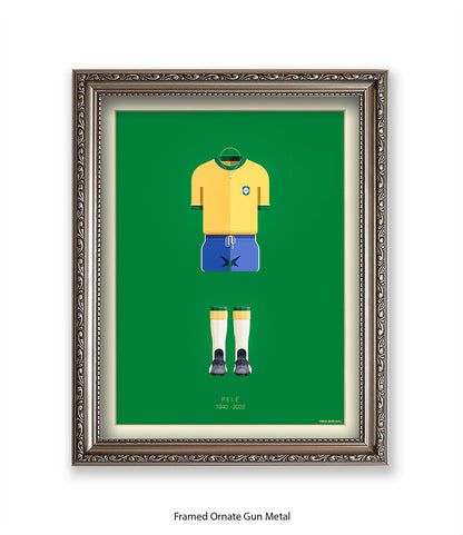 Pele Fred Birchal Art Print