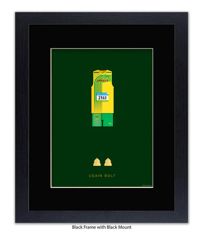 Usain Bolt Fred Birchal Art Print