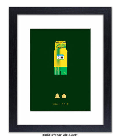 Usain Bolt Fred Birchal Art Print
