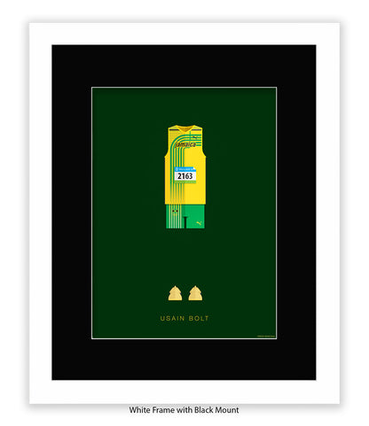 Usain Bolt Fred Birchal Art Print