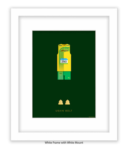 Usain Bolt Fred Birchal Art Print