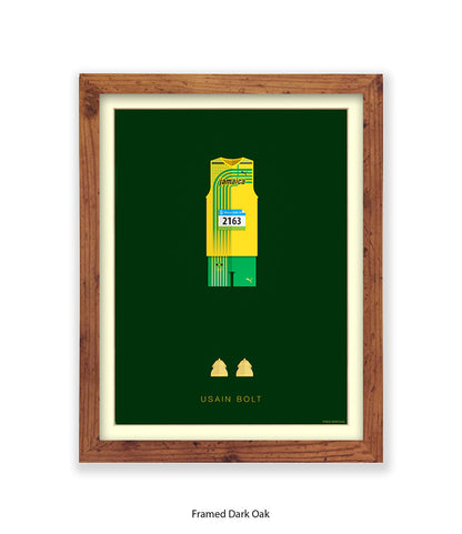 Usain Bolt Fred Birchal Art Print