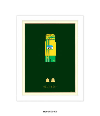 Usain Bolt Fred Birchal Art Print