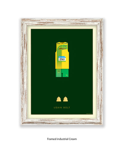 Usain Bolt Fred Birchal Art Print