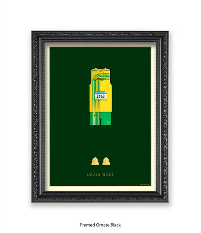 Usain Bolt Fred Birchal Art Print