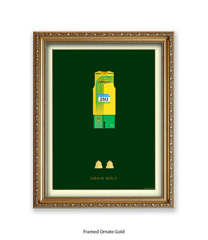 Usain Bolt Fred Birchal Art Print