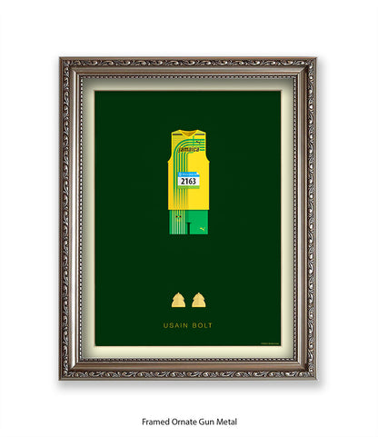 Usain Bolt Fred Birchal Art Print