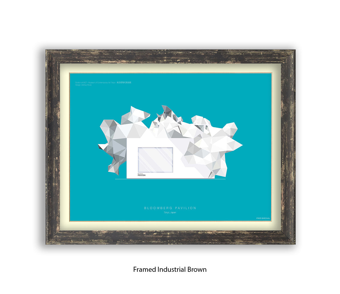 Bloomberg Pavilion - Tokyo - Fred Birchal Art Print