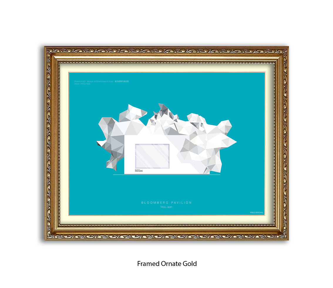 Bloomberg Pavilion - Tokyo - Fred Birchal Art Print